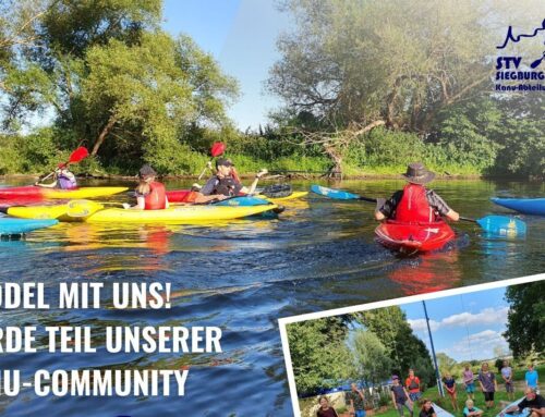 Die Kanu Abteilung läd ein: Tag Der offenen Tür am 9.5.26 11:00-17:00