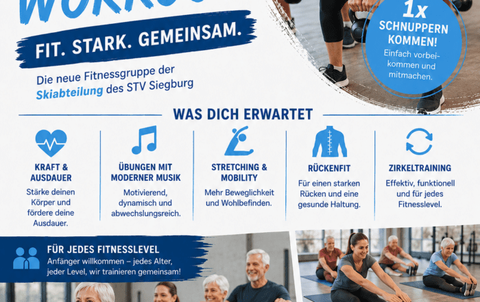 Die neue Fitnessgruppe der Skiabteilung im Siegburger Turnverein