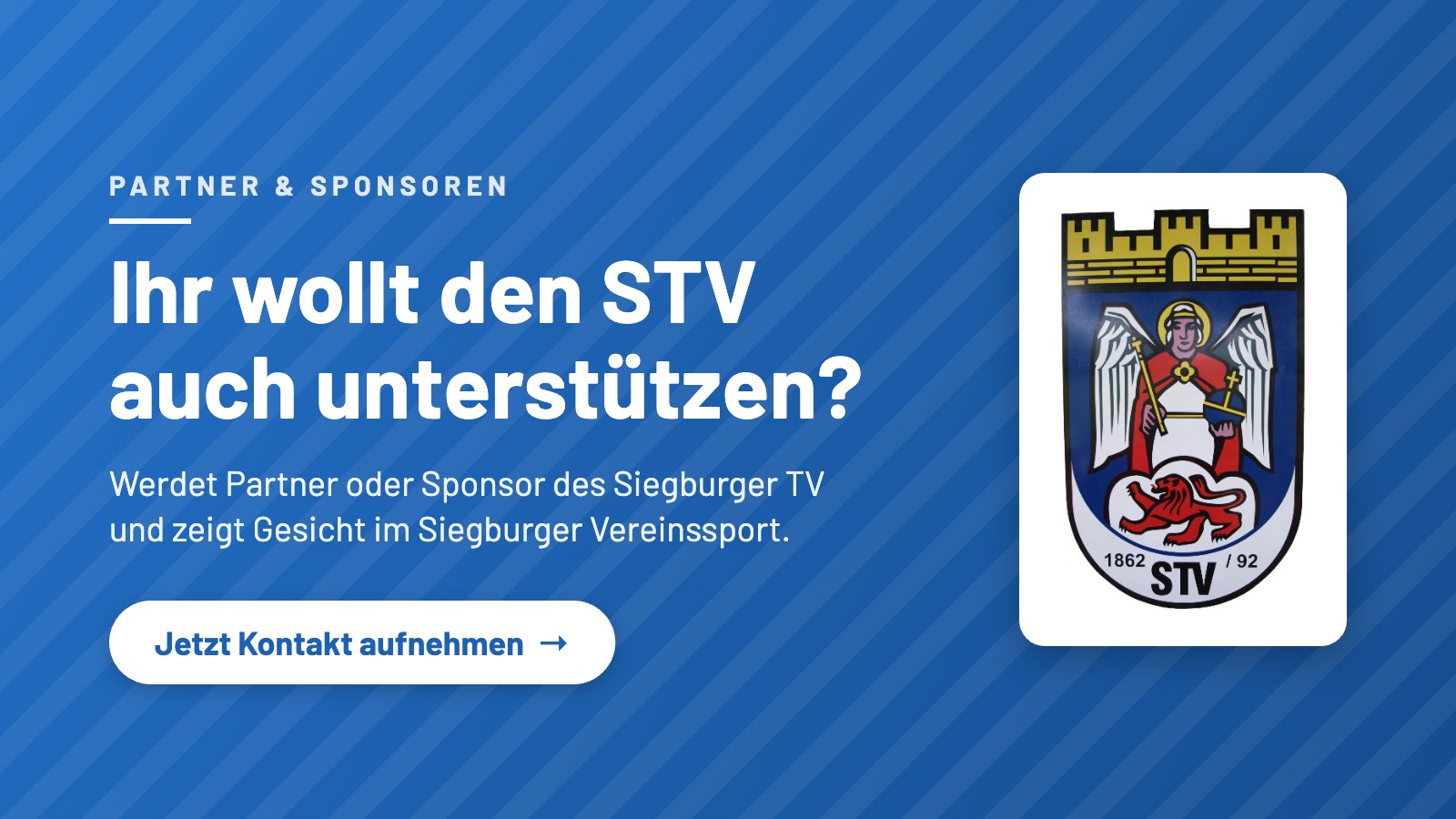 Ihr wollt den STV auch unterstützen? Werdet Partner oder Sponsor – jetzt Kontakt aufnehmen
